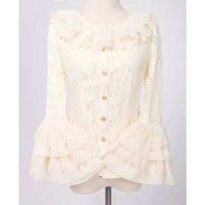 Precious Clove ~Romantic Date in Britain~ Lolita Blouse Size S